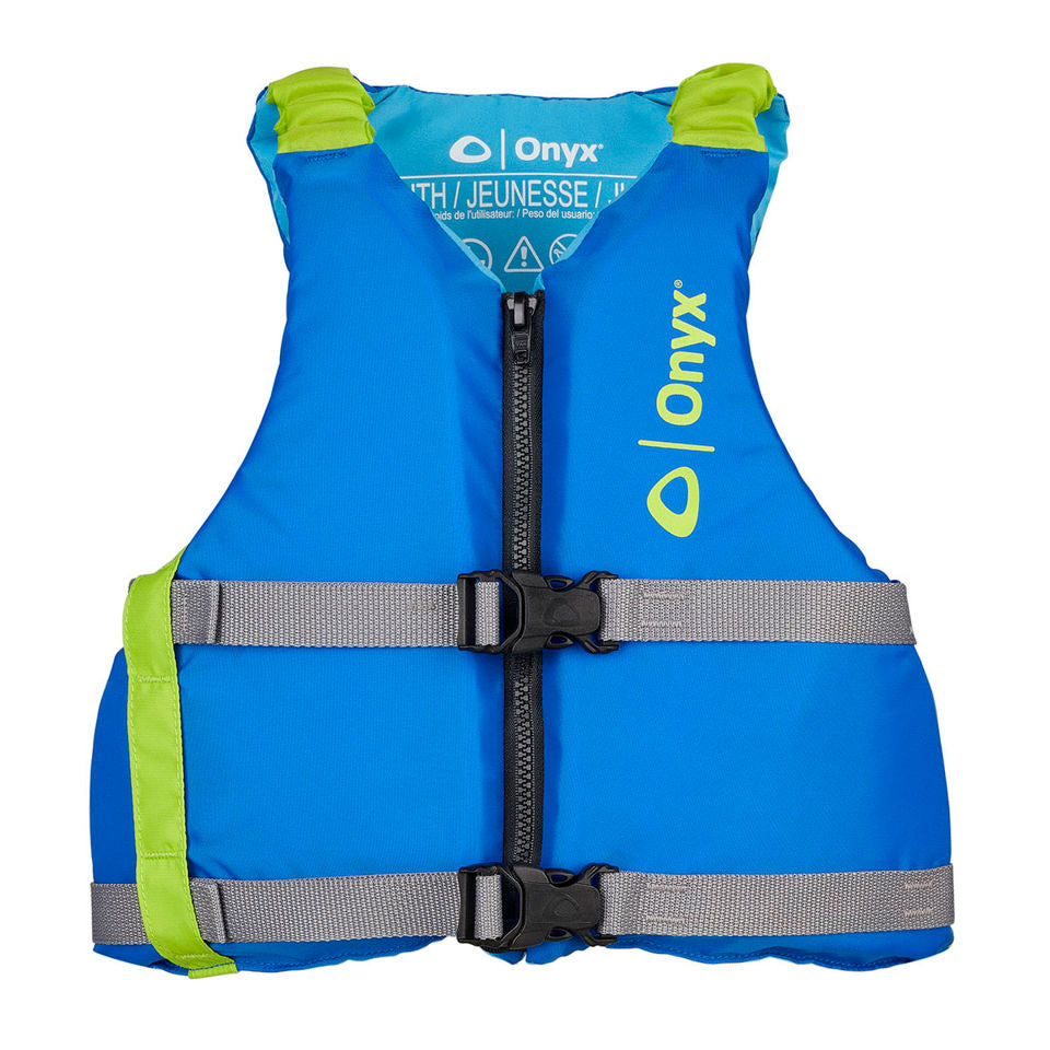 Youth Paddle Life Jacket Blue boatyardmalaysia