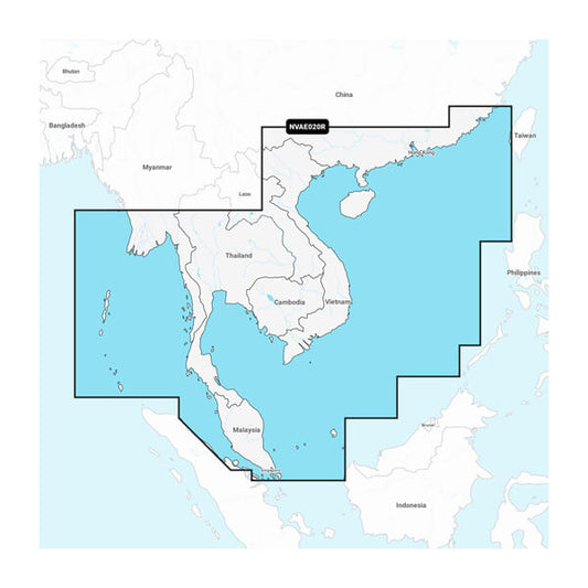 Garmin Navionics+ NSAE020R - South China & Andaman Seas - Marine Chart - Boatyard Malaysia