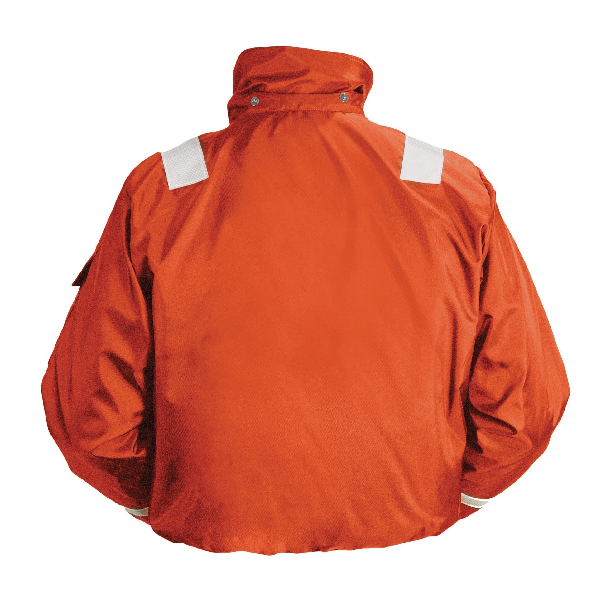 Classic Flotation Bomber Jacket With Reflective Tape boatyardmalaysia