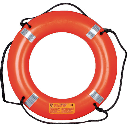 Mustang Survival Mustang 30" Ring Buoy with Reflective Tape - Boatyard Malaysia